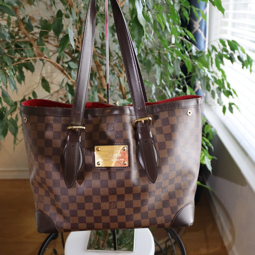 Louis Vuitton Damier Ebene Hampstead MM